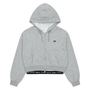 에꼴리에 여아 레터링 밴드 나시 세트 투웨이 후드 점퍼 24A5755_GY