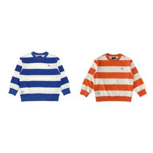 [백화점][블루독]블루독키즈/26175-334-03,04 (시그니처 STRIPE 맨투맨 얇은 티셔츠/블루강추)