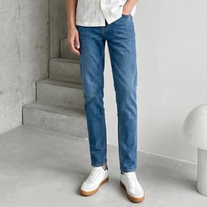 [인디고랩] 남성 퍼스트진 스트레이트핏 스판데님 2종