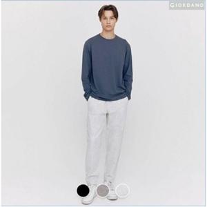 [백화점][지오다노]남자 간절기 얇은 트레이닝 테리 조거 바지 115551