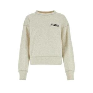 Isabel Marant 로고 자수 크루넥 스웨트셔츠 SW0054FAA2M41I 23EC TP941770337