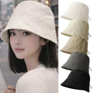 엔비 윈디햇 바스락 스트랩 여성 벙거지 챙모자