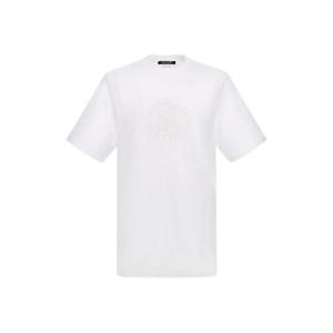 26 SS 로베르토 카발리 로고 코튼 티셔츠 TRT61CJD060 TP443536066