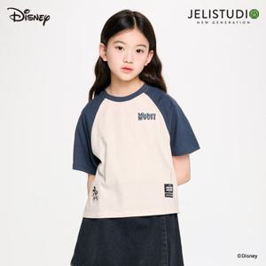 [젤리스튜디오] [디즈니]미키 마우스 조이풀워킹레글런티셔츠