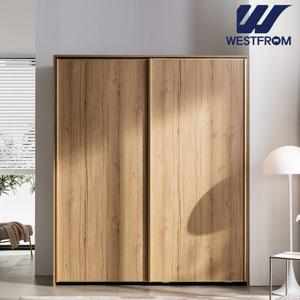 웨스트프롬 더블린 106 슬라이딩 키큰옷장 200cm 선반형