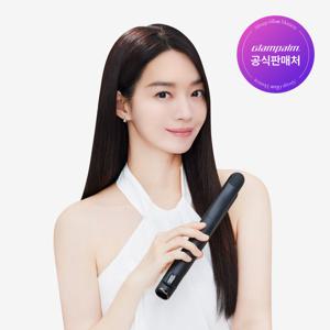 글램팜 [GP201TPB] 글램뮤즈 터치 플랫 (퓨어블랙)  판고데기 미용실 매직기