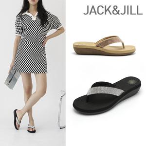 [잭앤질]잭앤질 큐빅 웨지 조리(JB2460)