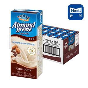 아몬드 브리즈 초콜릿 190ML 24팩