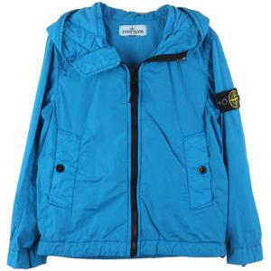 스톤아일랜드 키즈 와펜 후드자켓 블루 761640233 V0042