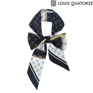 [루이까또즈 스카프] (2BSM450BL) 실크 방도 스카프 벨럼 블랙 2BSM450BL