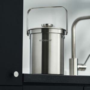 키친아트 올스텐 가정용 음식물 쓰레기통 음쓰통 3L