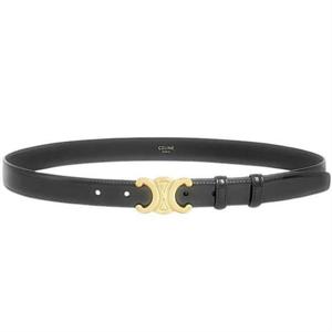 (명품) 셀린느 미디엄 트리옹프 여성 벨트 블랙 45A