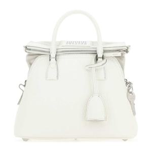메종마르지엘라 5AC 화이트 레더 토트백 S56WG0082P4455 H0157