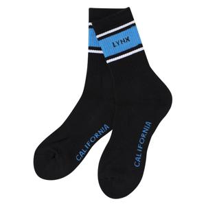 [링스] 남성 배색 중목양말 L11D1SC202_BK