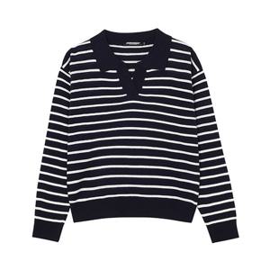 여)오픈카라 단가라니트 AN1WSW159-NA