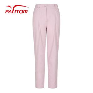 [팬텀] 여성 로고 데님라이크 테이퍼드핏 팬츠