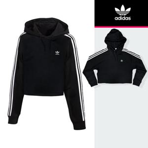 아디다스 우먼스 오리지널 3S 쇼트 긴팔 후디(IU2424)