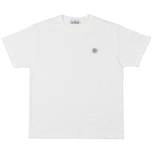 [로로모다] 스톤아일랜드 로고패치 반팔티 / 801523757-A0001