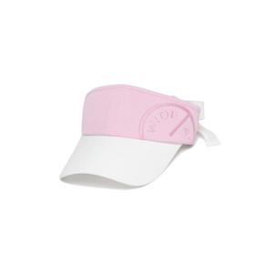 [와이드앵글] CO 배색 리본 바이저_WWP24C05P5