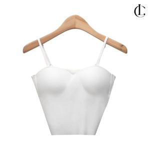 엘케이트 여성 끈나시 브라캡 내장 이너 사계절 캐미솔 LSMU012