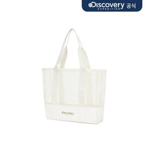 [디스커버리] 메쉬 라지 쇼퍼백 (IVORY)  DXTG3064N-IVS