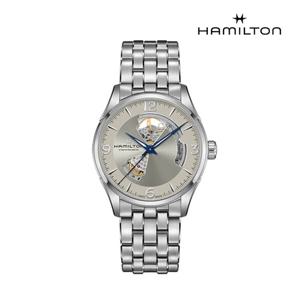 [해밀턴]H32705121 재즈마스터 오픈하트 오토 42mm 샴페인 다이얼 메탈 남성시계