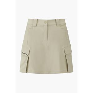 [먼싱웨어][60%OFF]여성 경량 A라인 카고 스커트 베이지(MP222LSK43)