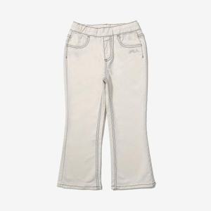 [휠라 키즈]Girls 부츠컷 우븐 팬츠 (FK2PTF1101F_CRM)