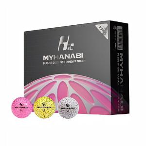 골프공 마이하나비 정품인증비거리용 컬러볼 핑크 1다즌12구