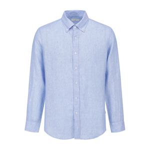 [페라로밀라노] (정가219000) 솔리드 린넨 셔츠 스카이블루 (AM0EWS20142)