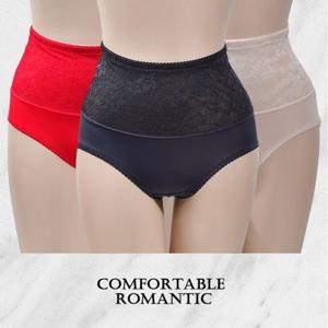 레이스망으로 미코디 삼각팬티 거들형 이중 아랫배를