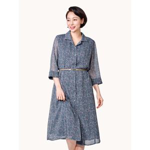 [마담엘레강스][마담엘레강스] 쁘띠 플라워 원피스 K241OP01