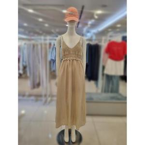 부루앤쥬디 세이브존03 부루앤쥬디  오션 뜨개 나시 원피스 SAVBBKBQGDR008B