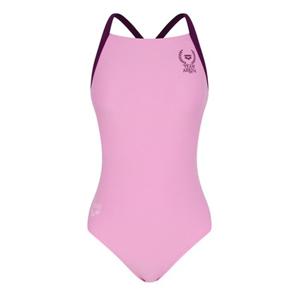 [아레나] 여성 A4FL1CO04PNK 팀아레나 글로리 선수 원피스 테크백 실내수영복 A4FL1CO04