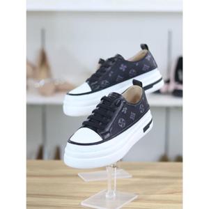 바이로쏘 세이브존06 소가죽 키높이 레이스업 4cm 스니커즈 (BY)24S11531BE