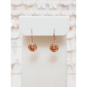 볼라레 세이브존01 실버 링귀걸이 꼬냑5부 SE356