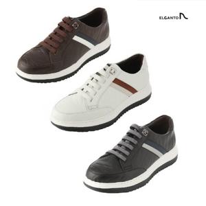 남성 발등 밴드 키높이 스니커즈 LCMS50U44C (블랙,브라운,아이보리)