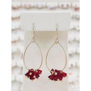 볼라레 세이브존03 볼라레 14k 레드 베리 드롭 귀걸이 AGGF311AG