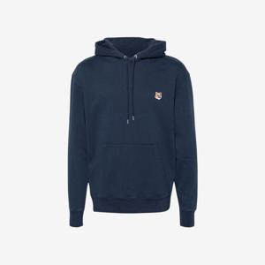 메종키츠네 폭스 후드티셔츠 잉크 블루 남성 LM00702KM0001 P476