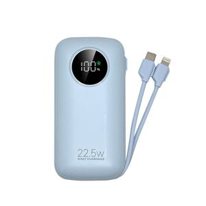 고속충전 22.5W 보조배터리 10000mAh 삼성 아이폰 호환_블루민트
