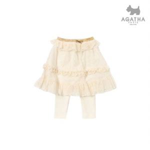 [아가타] 레이스프릴롱치마레깅스(A9FT3P26_IV)