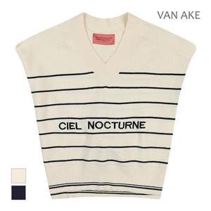 [반에이크][반에이크] 레터링ST 니트베스트_VB2YKVMV04Z (P00341