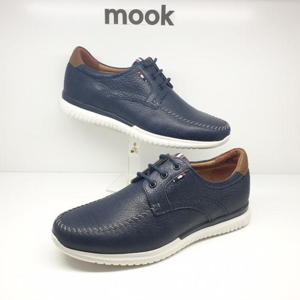 무크 세이브존01 남성 소프트 체크 엠보 캐주얼 37-2205SB-5