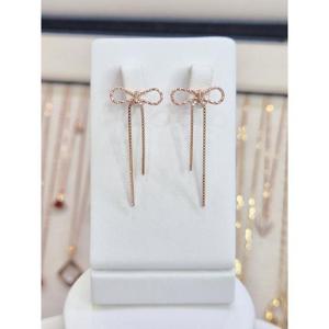 파이치치 세이브존05 14k  금 리본 침 귀걸이 GHWATJ1212289