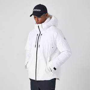 [스파이더] 남성 피나클 구스 다운 점퍼 패딩 SPJWCNDJ202MWHT