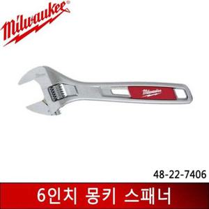 밀워키 6인 경량 몽키 스패너 48-22-7406