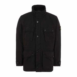 스톤아일랜드 22FW 771541249 V0029 와펜패치 블랙 남성 자켓