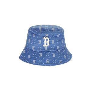 [엠엘비]MLB 공용 데님 다이아 모노그램 버킷햇 3AHTMD13N-43SBL