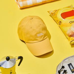 내셔널지오그래픽 N255AHA510 스몰 로고캡 YELLOW