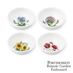 [포트메리온]엠보스드 샐러드볼 17cm 4p(C세트)(BK)